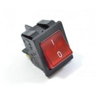 Prekidač 0-1 Ds-401 crveni