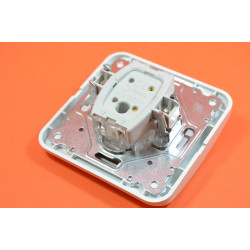 Prekidač običan mimoza sivi 12401 Makel