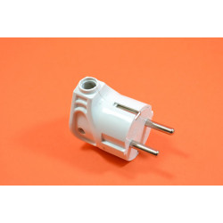 Utikač monofazni L beli 10027 Makel