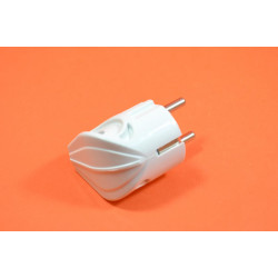 Utikač monofazni L beli 10027 Makel