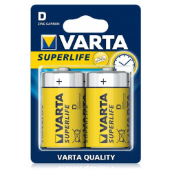 Baterija SUPERLIFE 1.5V R20 VARTA