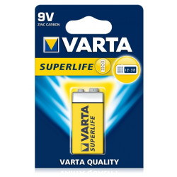 Baterija SUPERLIFE 9V 6F22 VARTA