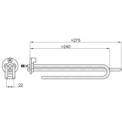 Grejač bojlera 2000W Ariston Srećko
