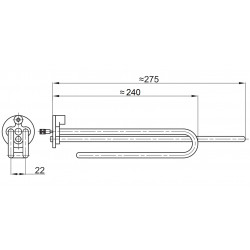 Grejač bojlera 2000W Ariston Srećko