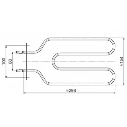 Grejač rerne Iskra Venera 1200W