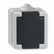 Priključnica monofazna metalna 271.1A Aling