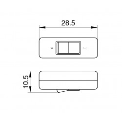 Prekidač medjugajtanski N321 Nopal