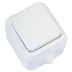 Prekidač OG običan beli Makel