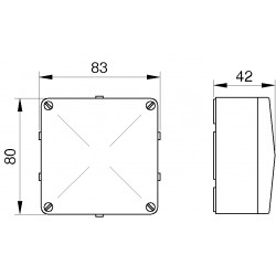 Razvodna kutija OG 6 uvoda 510l Nopal
