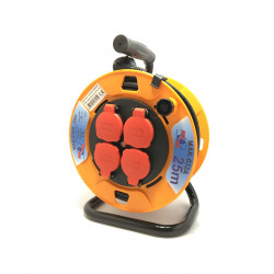 Motalica 25m PP/J 3X1.5 sa 4 priključka