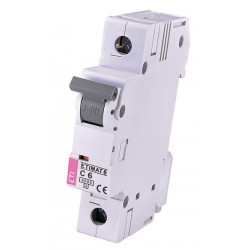 Automatski osigurač C 1p 6A Eti