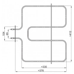 Grejač rerne GORENJE 1150W