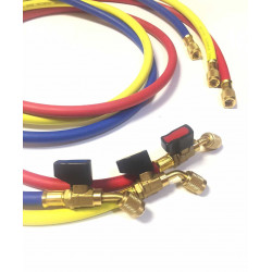 Komplet creva sa kugličnim ventilom 3x180cm Value