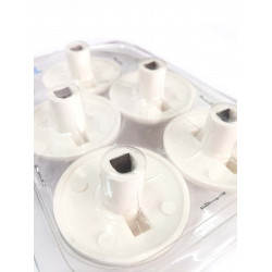 Dugme šporeta Beko dugi vrat belo