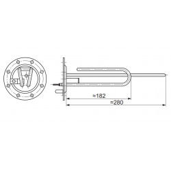 Grejač bojlera 1500W Leov 10L Srećko