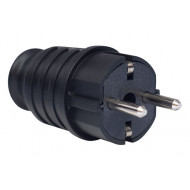 Utikač dvopolni sa PVC plaštom art.214 Nopal