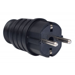 Utikač dvopolni sa PVC plaštom art.214 Nopal