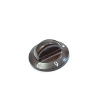 Dugme plinsko fi-6 braon