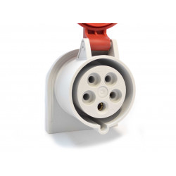 Priključnica NVT 32A zidna 380V 3P+N+Z Eti