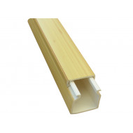 Kanalica PVC neperforirana bukva 16X16X2000 Mutlusan