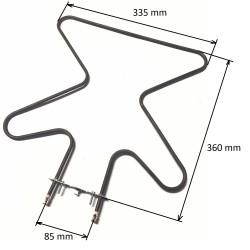 Grejač šporeta 1300w Hansa