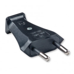 Utikač dvopolni crni 2.5A euro art.302.13 Aling