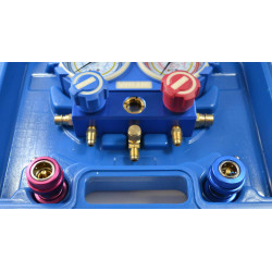 Manometri komplet 80mm R134A Value