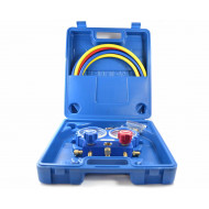 Manometri komplet 80mm R410A-R407C-R22-R134a Value