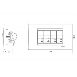 Indikator univerzalni Nopal 900501.2