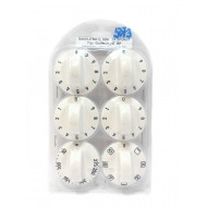 Dugme šporeta Gorenje NT ravna ploča belo 6/1