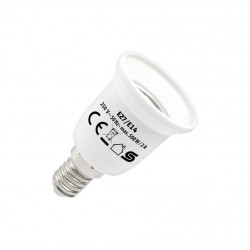 Adapter za sijalično grlo E27 > E14