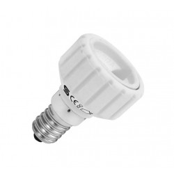 Adapter za sijalično grlo GU10 > E14