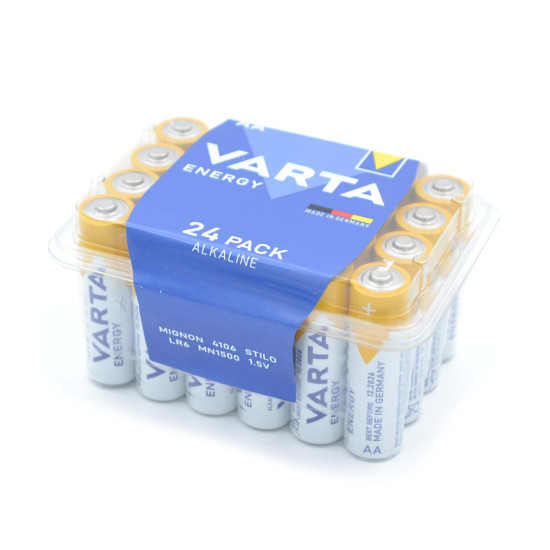 Baterija ALKALNA 1.5V LR6 pakovanje 24 komada Varta