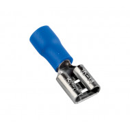 Izolovana faston kablovska papučica ženska 2.5mm M-T