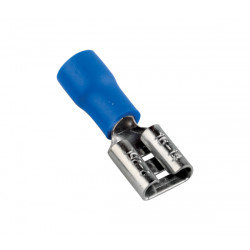 Izolovana faston kablovska papučica ženska 2.5mm M-T