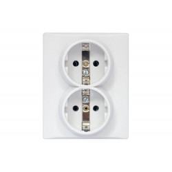 Priključnica dupla bakelitna 842511 Nopal