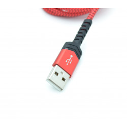 Kabl USB A/TypeC 1m pleteni