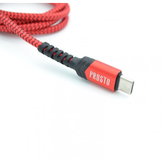 Kabl USB A/TypeC 1m pleteni