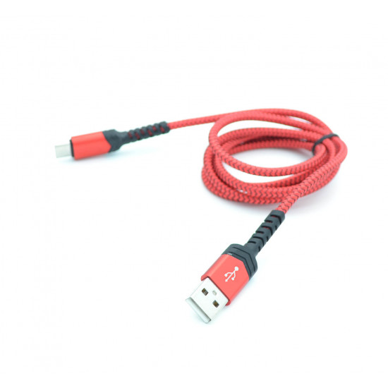 Kabl USB A/TypeC 1m pleteni