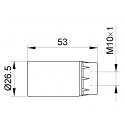 Grlo E-14 bakelitno viseće 116K Nopal