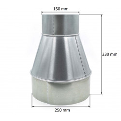 Redukcija za crevo aspiratora ERA 1525RCC