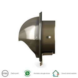 Ventilaciona žaluzina ERA 12,5VM