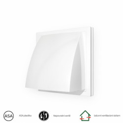 Ventilaciona žaluzina ERA 1515K12,5FV BELA