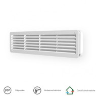 Ventilaciona žaluzina ERA 4513DP BELA 450X131 mm