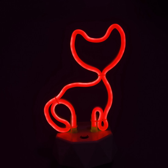 Neon felx lampa na baterije (crvena)