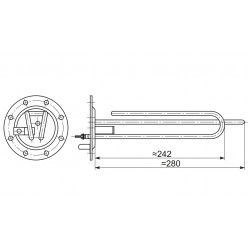 Grejač bojlera 2000W Leov Srećko