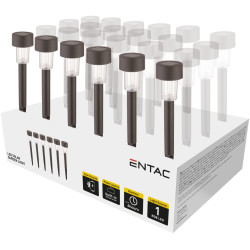 Baštenska lampa solarna 31cm IP44 plastična LED