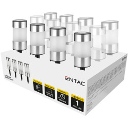 Baštenska lampa solarna 21cm IP44 12/SB nerđajuća