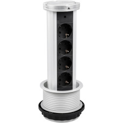 PopUp utičnica sa 4 mesta Entac