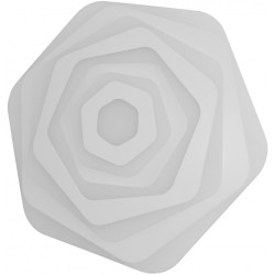 Led plafonjera Dekor Oyster Atina 85W (42.5+42.5) sa RF daljinskim